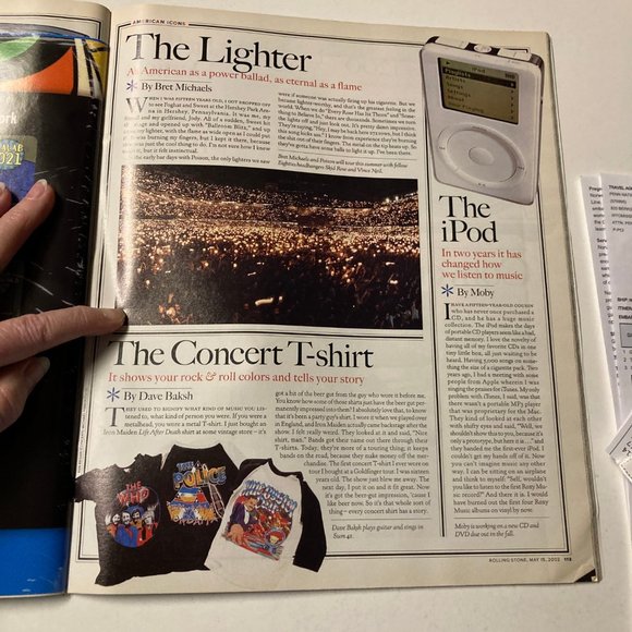 Rolling Stone Magazine AMERICAN ICONS #922 MAY 15 2003 35th Anniversary Special - Picture 10 of 12